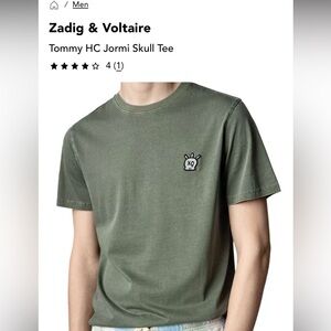Zadig & Volitare Tommy HC Jormi Skull Tee
